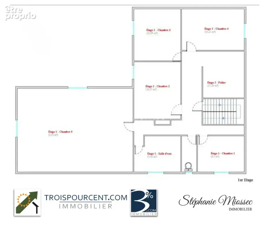 Maison 183 m2   6 chambres   hangar 150 m2   terrain env. 1 - photo 18