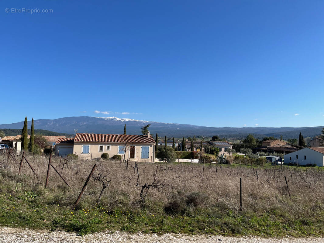 Terrain à BLAUVAC