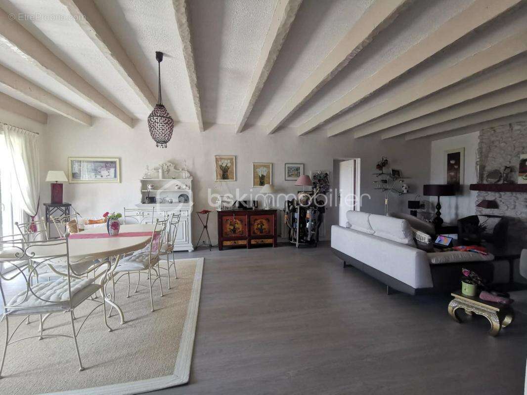 THOARD - propriété d'exception - deux villas de plain-pied (235m²) - terrain 5 264m² - piscine - garage - photo 12