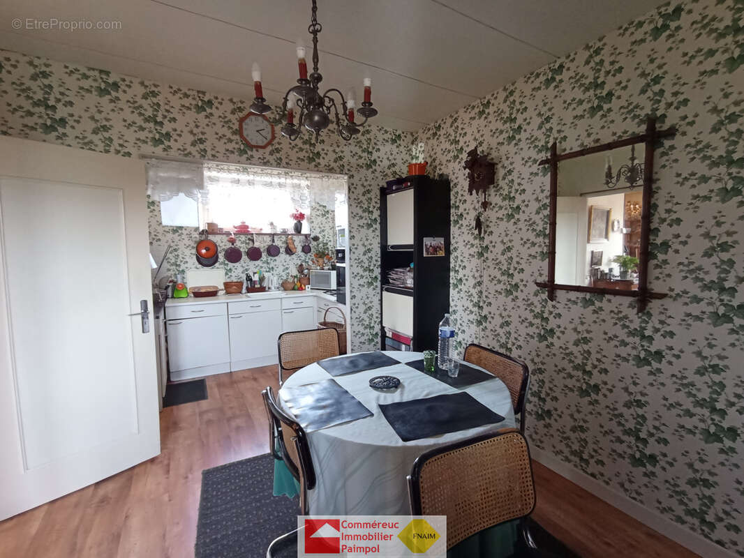 Maison 123 m2, terrain 62 m2, a vendre centre paimpol, commerces, port - photo 6