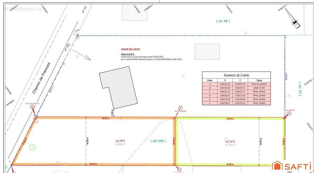 Photo 4 - Terrain à BERTANGLES