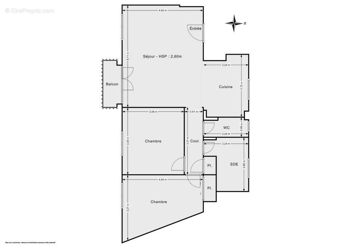 Appartement à PARIS-13E