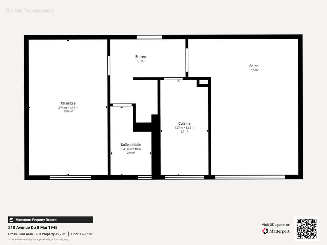 Appartement à LE BLANC-MESNIL
