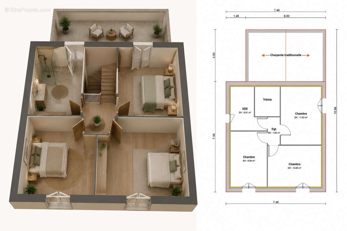 À vendre   Terrains à bâtir avec projet de construction personnalisable à Gap - photo 9