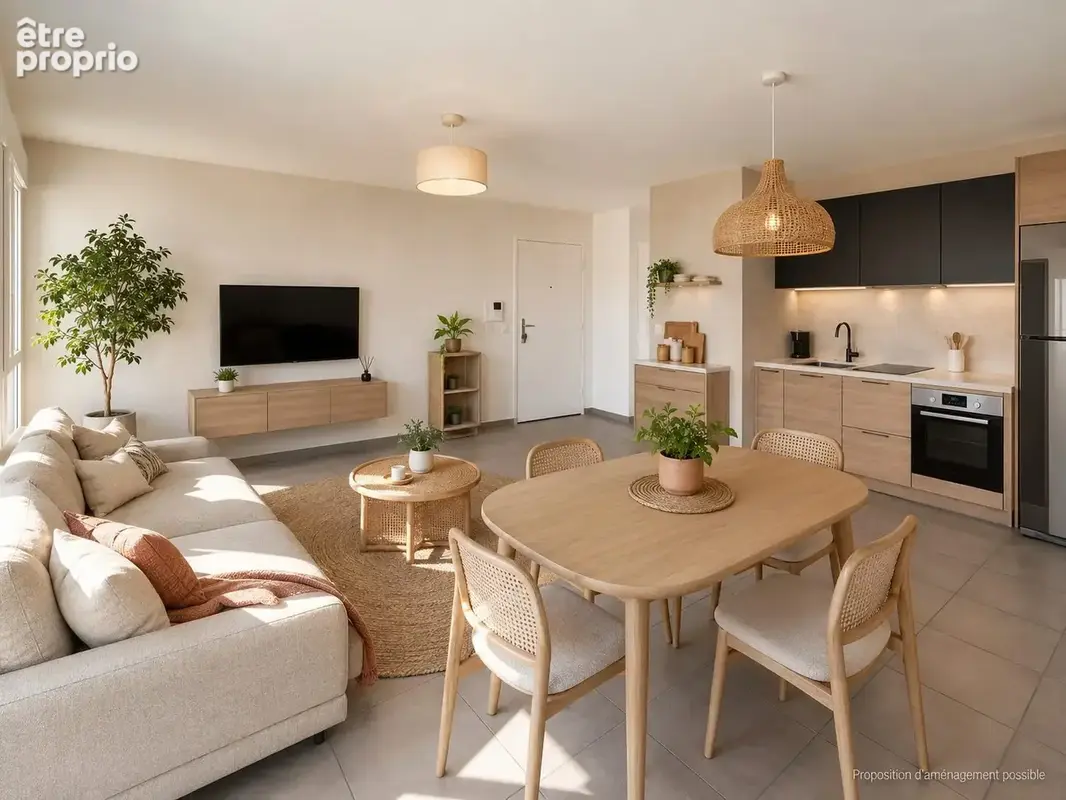 Appartement 2 pièces 46 m² à vendre à Villefranche-Sur-Saone (69400) - photo 3