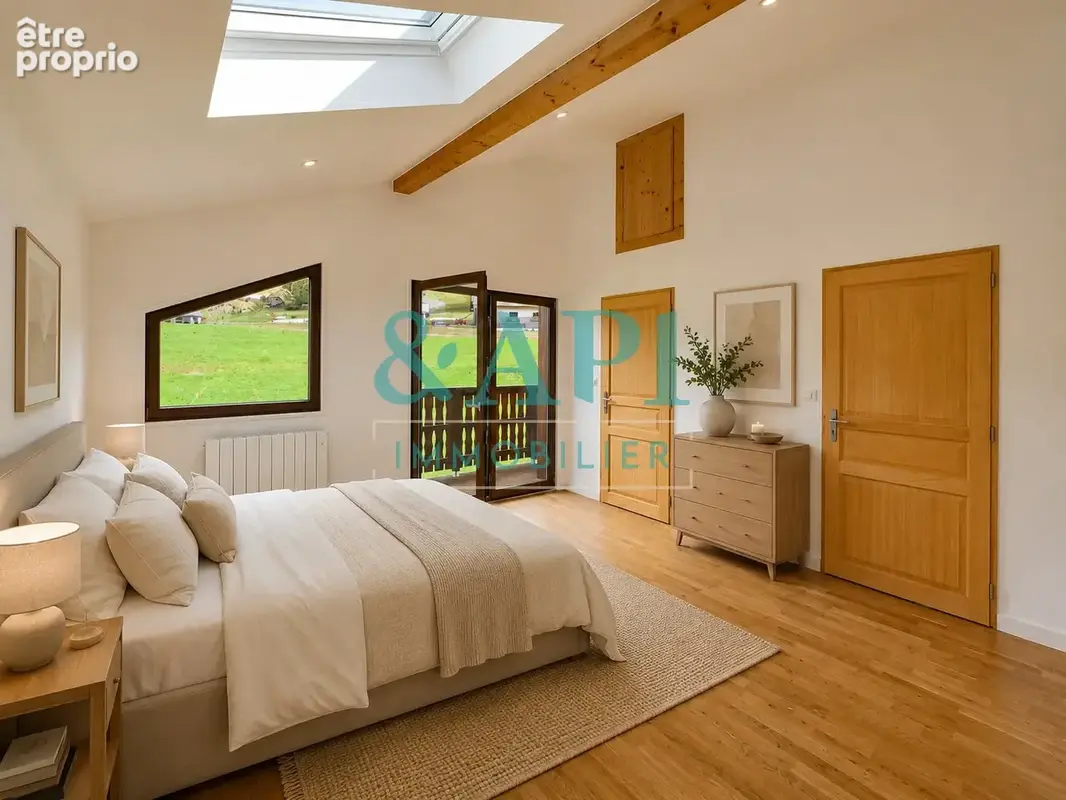 Exclusivite   superbe villa neuve avec vue sur la montagne - à 3 minutes de la station  de ski thollon-les-mém - photo 6
