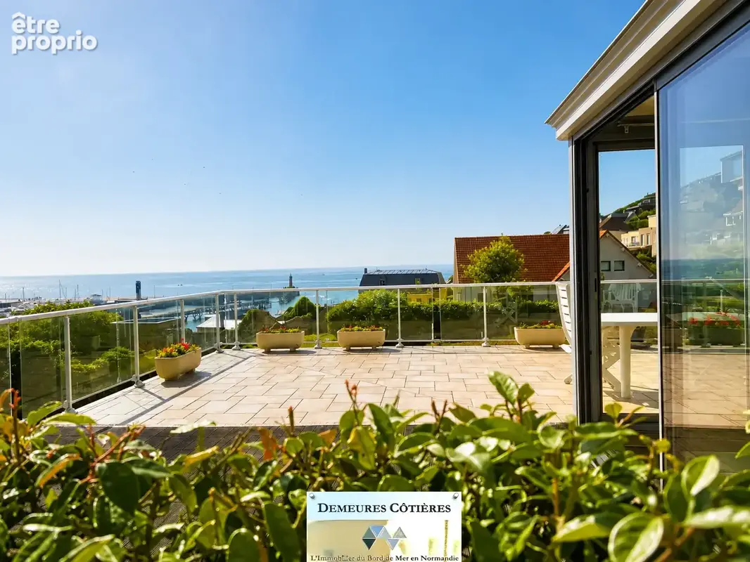 Villa vue sur mer exceptionnelle avec jardin, parking et garage - fecamp - photo 5