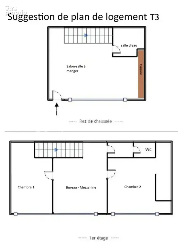 Du calme de l'étage à l'effervescence du centre-ville : votre futur duplex économe. - photo 8
