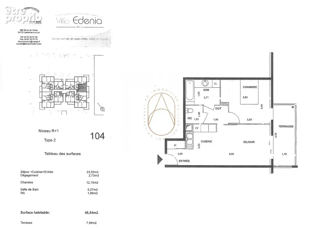 Appartement 2 pièces 46 m² à vendre à Jacou (34830) - photo 3