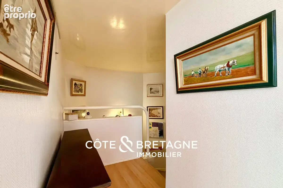 Saint-brieuc saint-michel   triplex 128 m2, terrasse & garage  réf : 202677 - photo 6