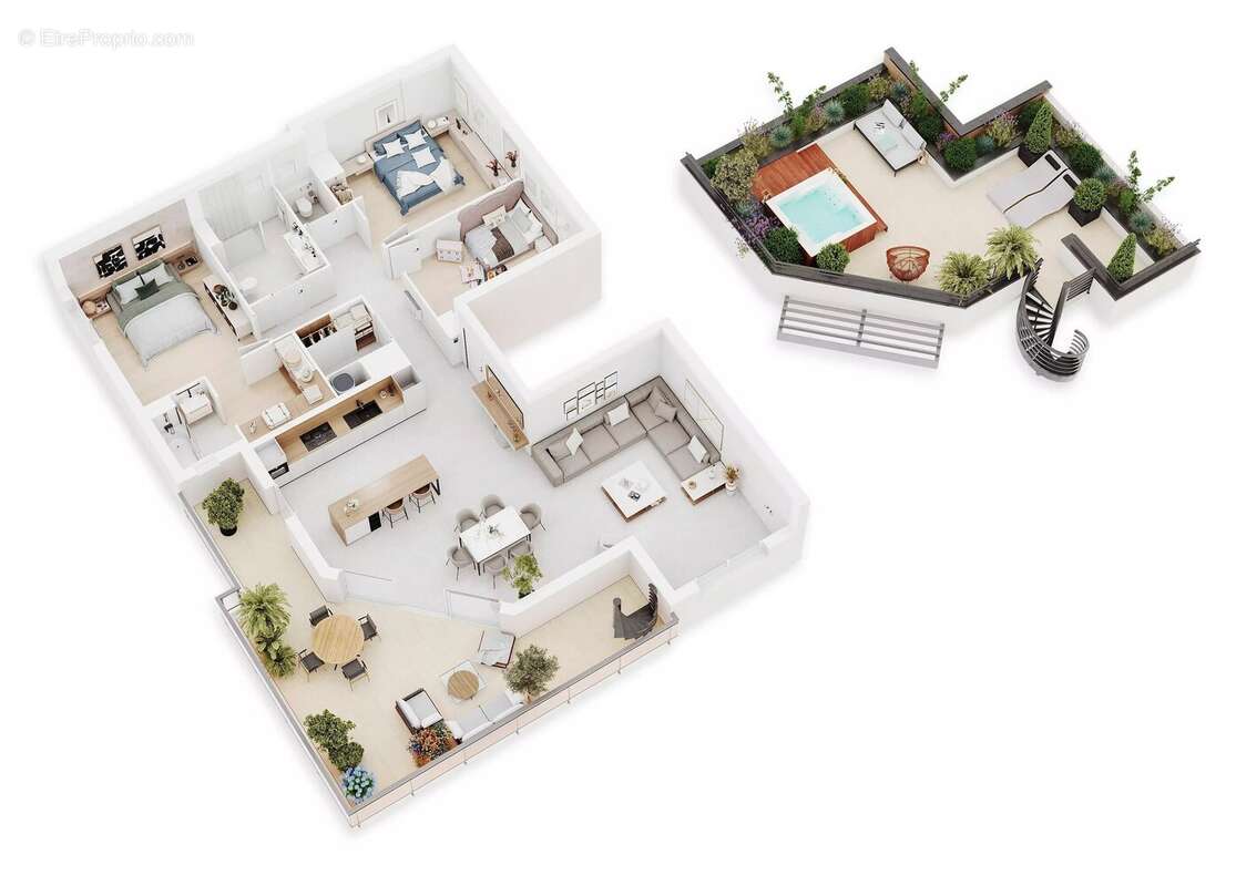 Appartement spacieux de 132 m² à Saint-Laurent-du-Var - photo 11