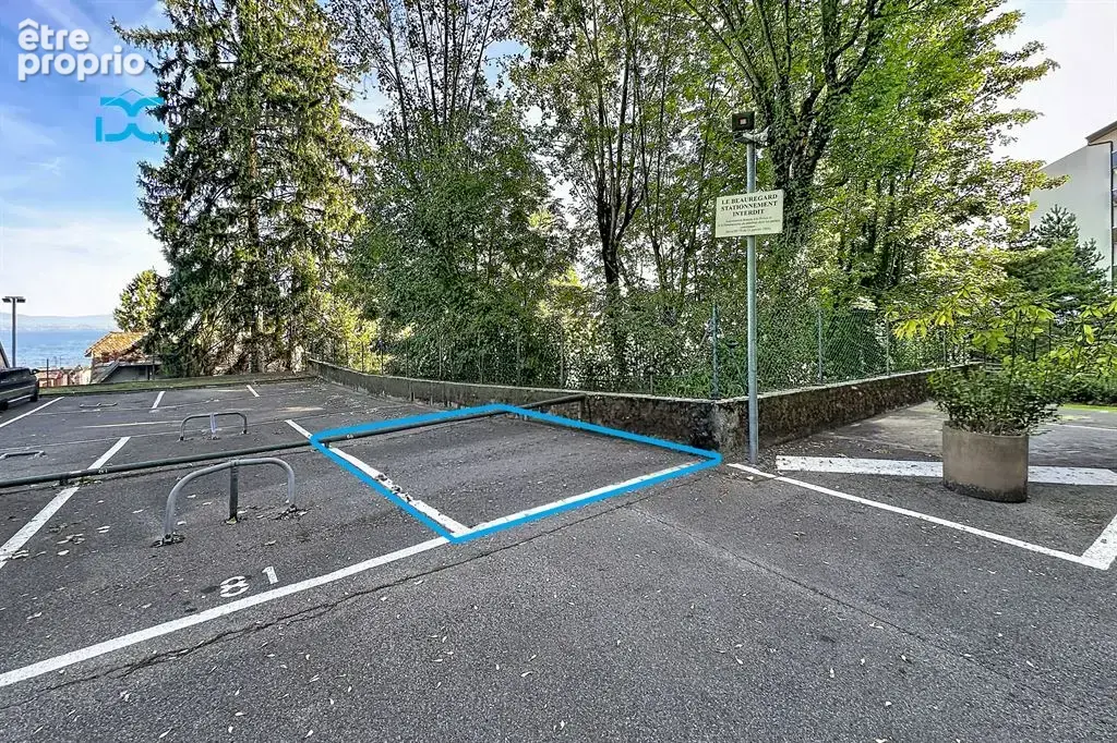 Evian grand t2 vue lac parking - photo 22