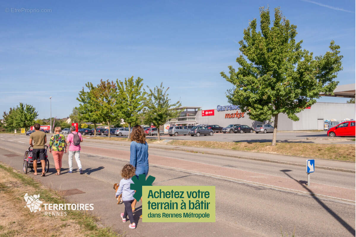 Terrains libres de constructeur à Laillé - 10 min à pied du centre - photo 5