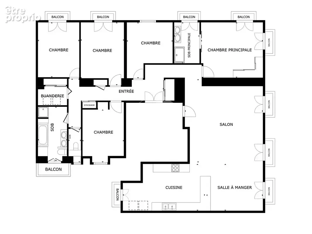Appartement 165m² à nice - photo 18