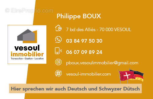 Maison à BROTTE-LES-LUXEUIL