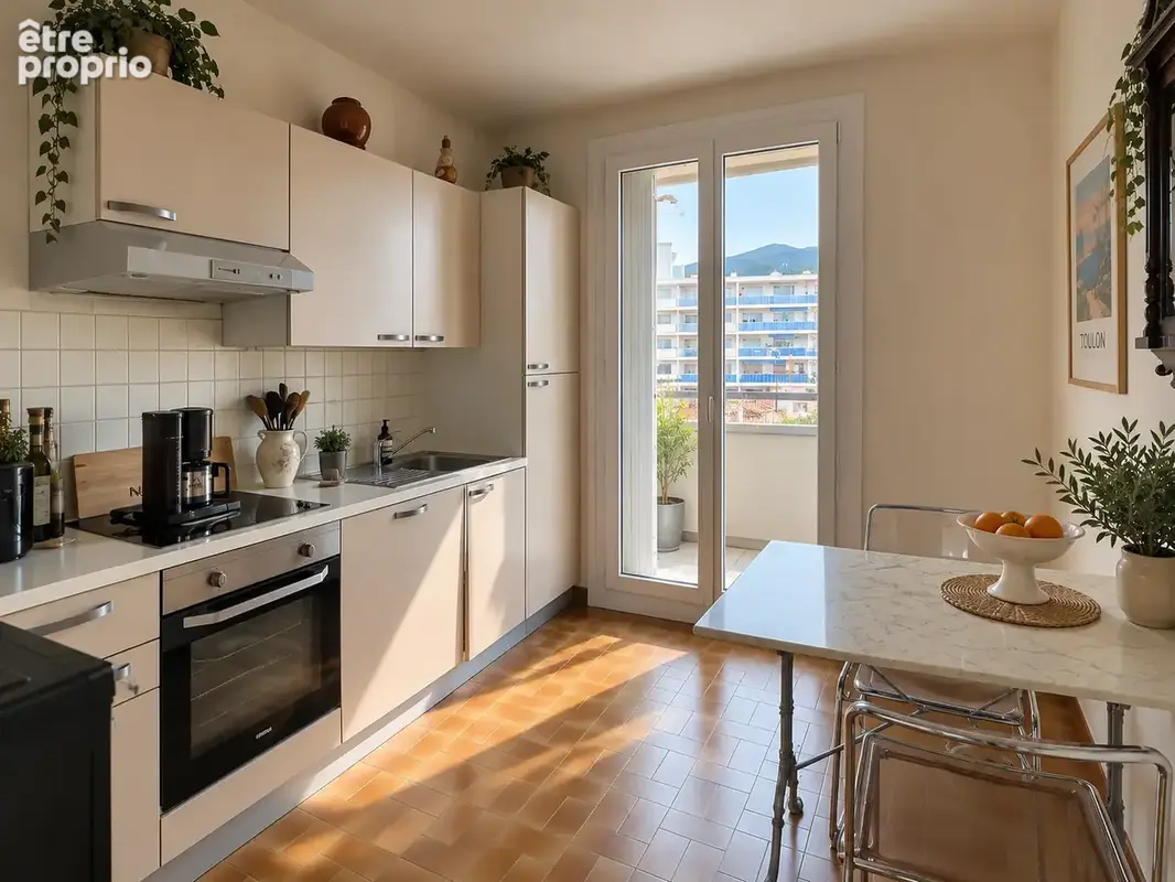 Appartement T3   58 m2   La Serinette   Toulon - photo 3