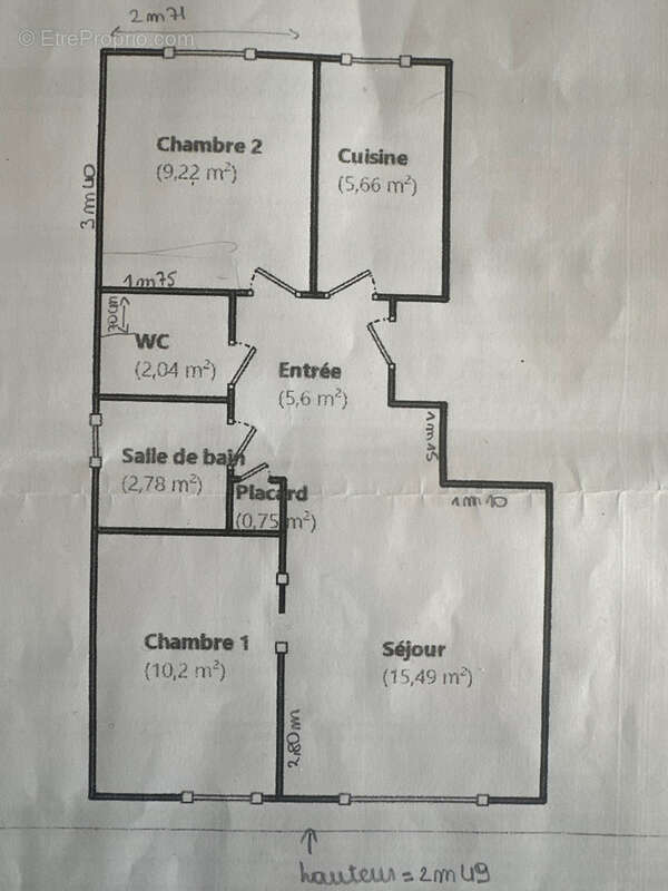 Appartement à ISSY-LES-MOULINEAUX