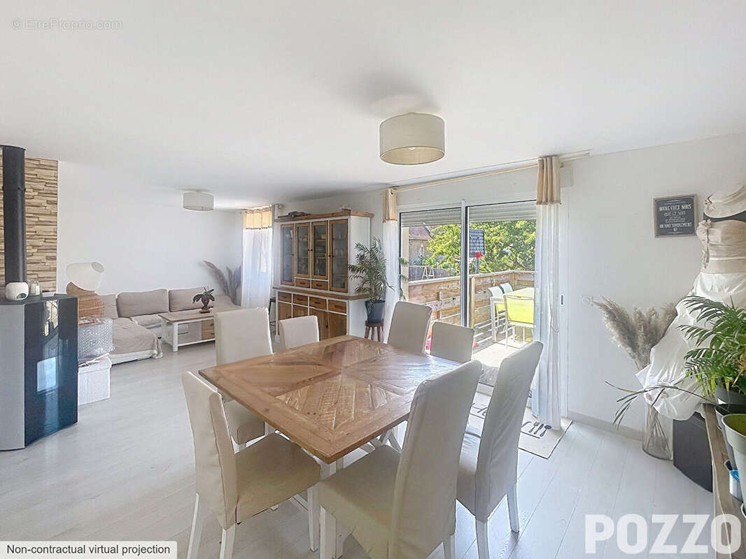 Maison Billy 6 pièces 91m2 - Appartement 2 pièces 39m2 - Grenier aménageable 65m2 - photo 2