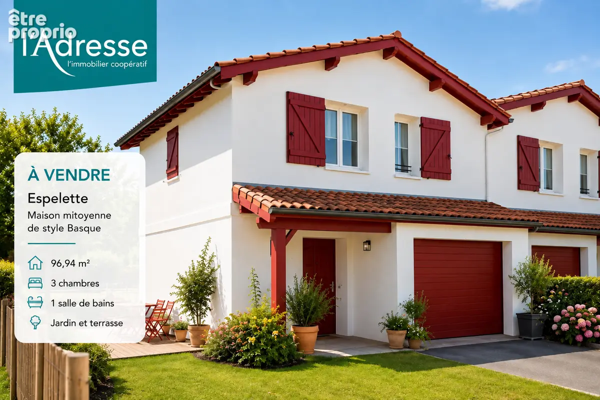 Photo Maison à Espelette au prix de 370 000€