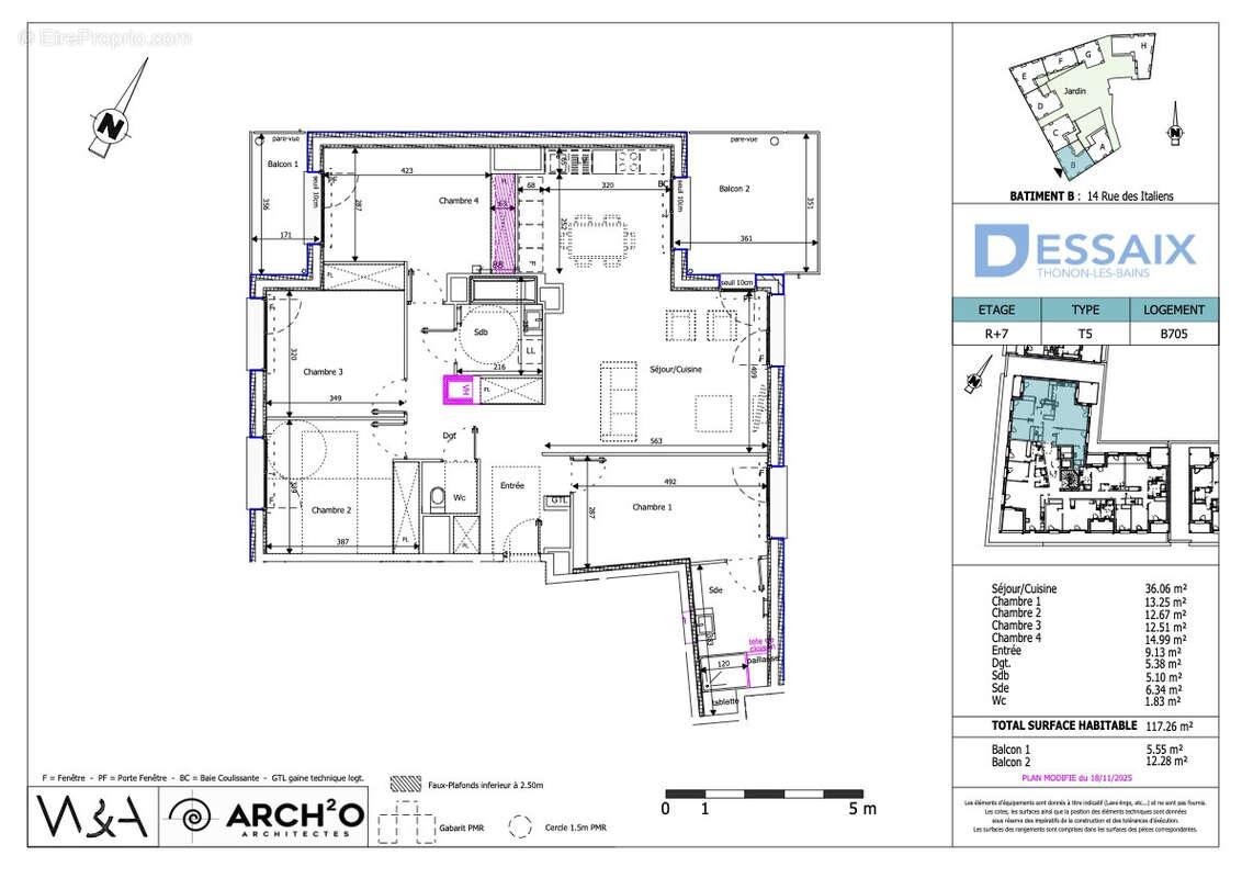 Appartement à THONON-LES-BAINS