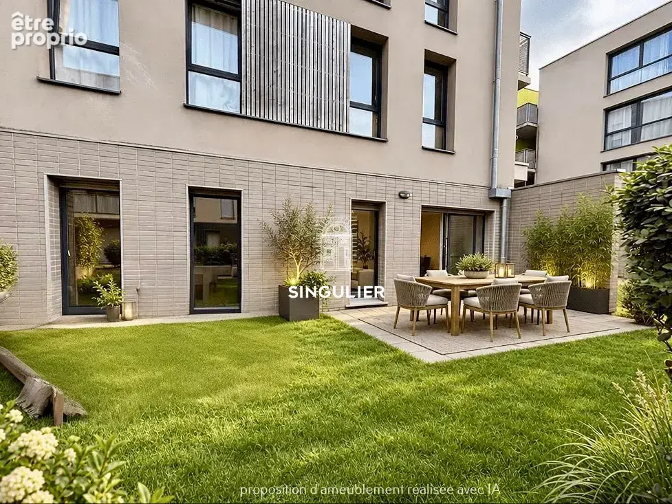 LILLE - Appartement familial récent 3 chambres avec jardin de 100 m2   Terrasse   Résidence sécurisée - photo 4