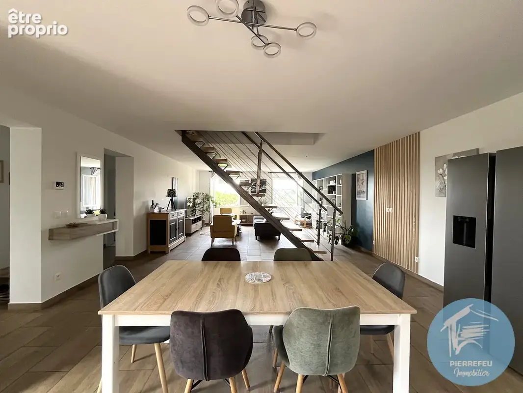 Grand duplex 180m2 - terrasse - pierres dorées - val d'oingt - photo 5