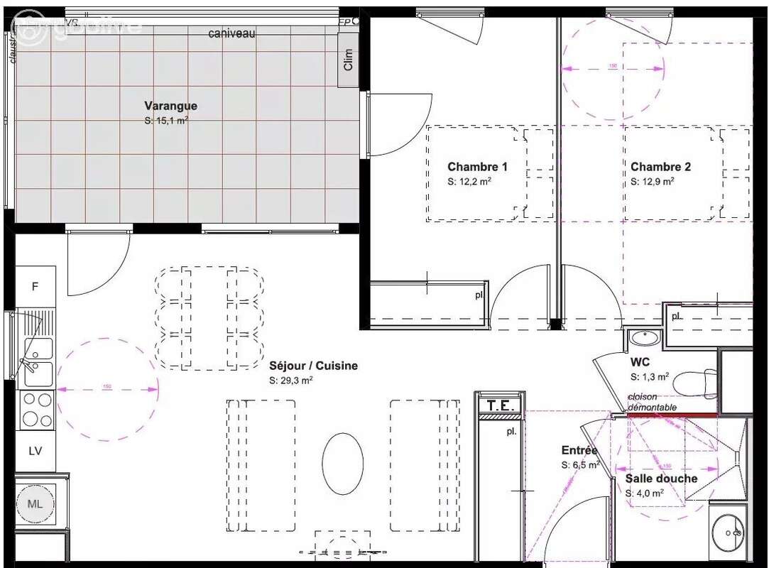 Appartement à FORT-DE-FRANCE