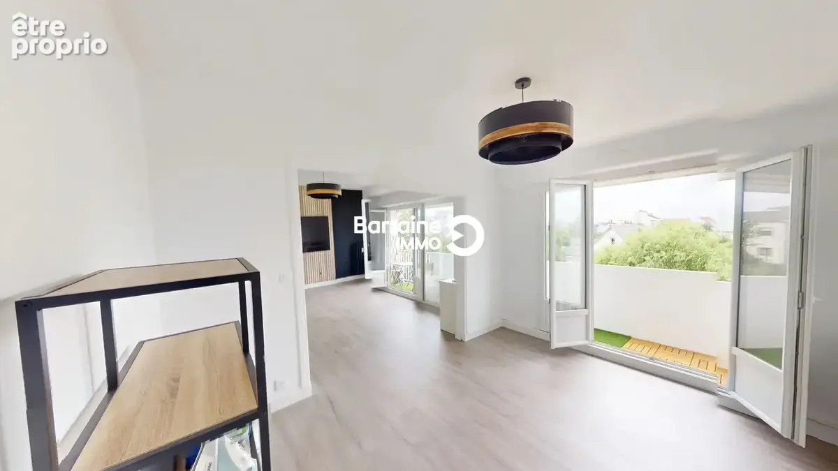Lorient le rouho - appartement t5 de 95m² en dernier etage avec balcon et garage - photo 4