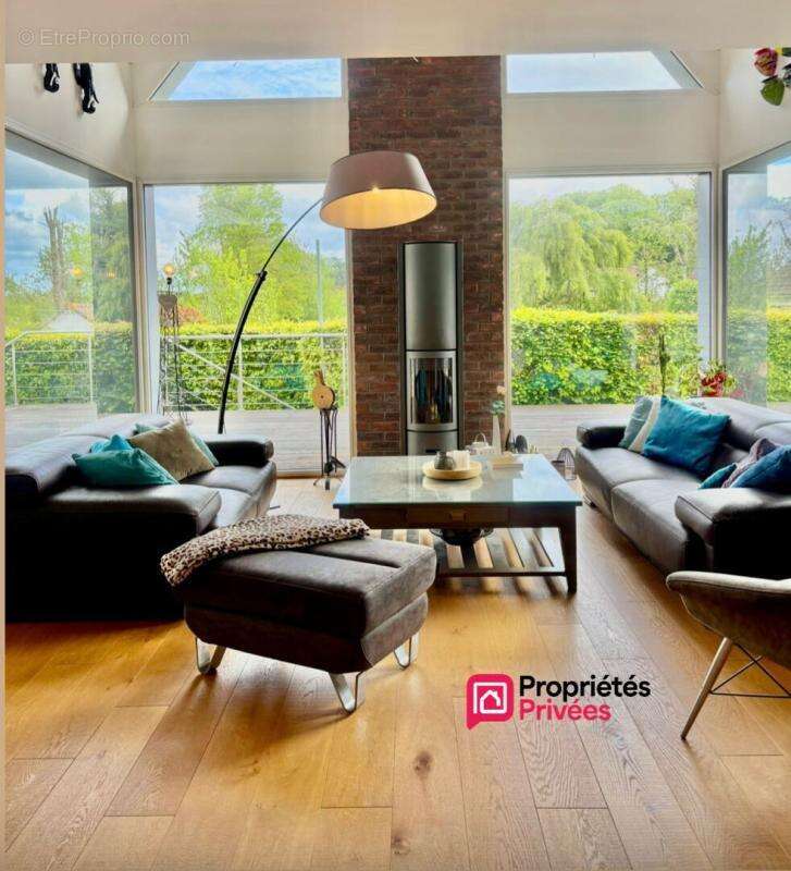 Condette, Maison d'Architecte Vasseur 280m2 de confort dans un jardin clos de 2480m2 - photo 3