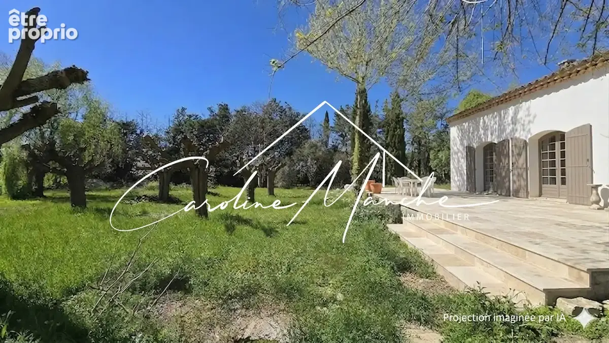A vendre à Trets - Propriété de 300m² sur magnifique terrain de 6 500m² - photo 3