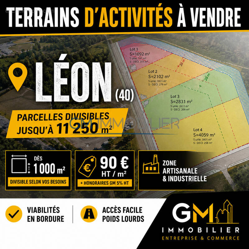 Terrain à LEON