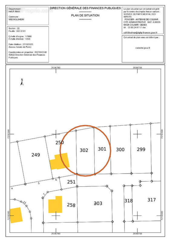Terrain à WECKOLSHEIM