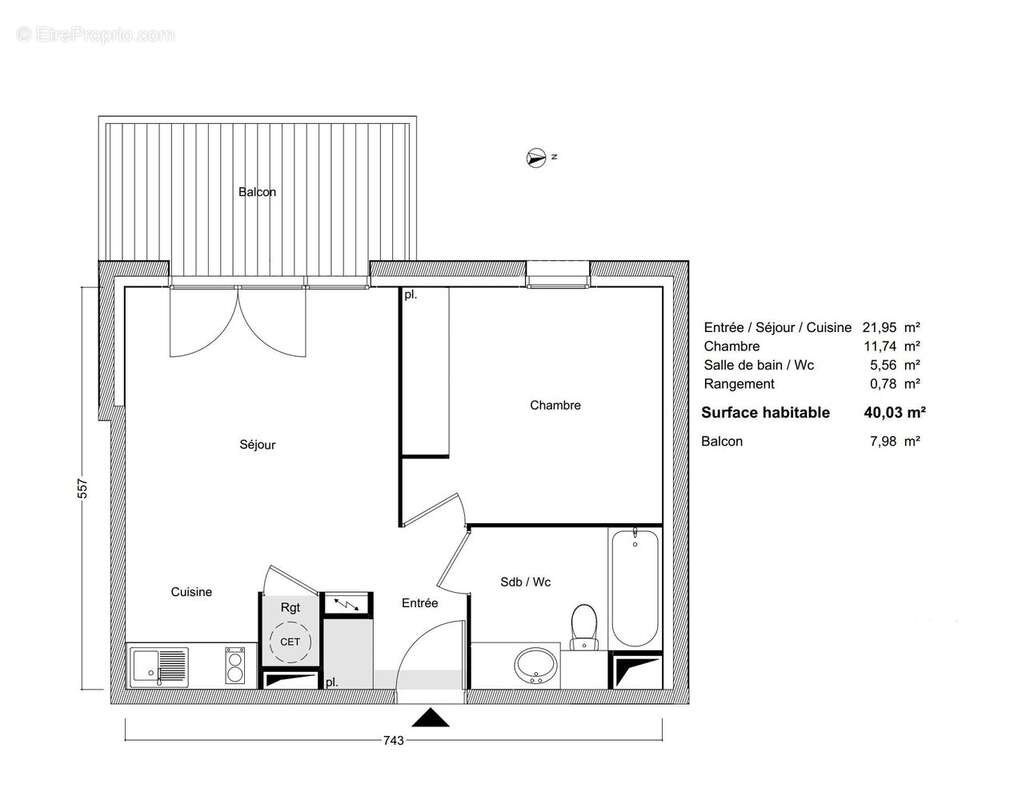 Photo 6 - Appartement à TOULOUSE