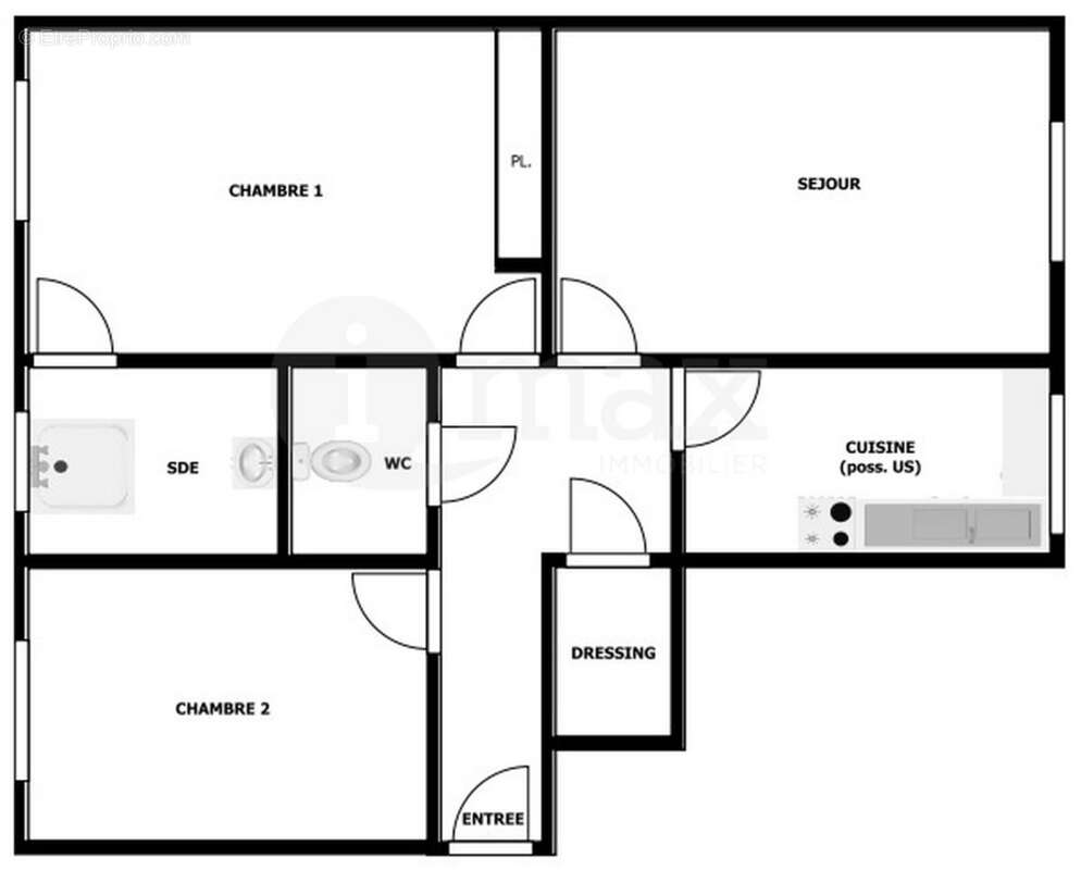 Appartement à CLICHY
