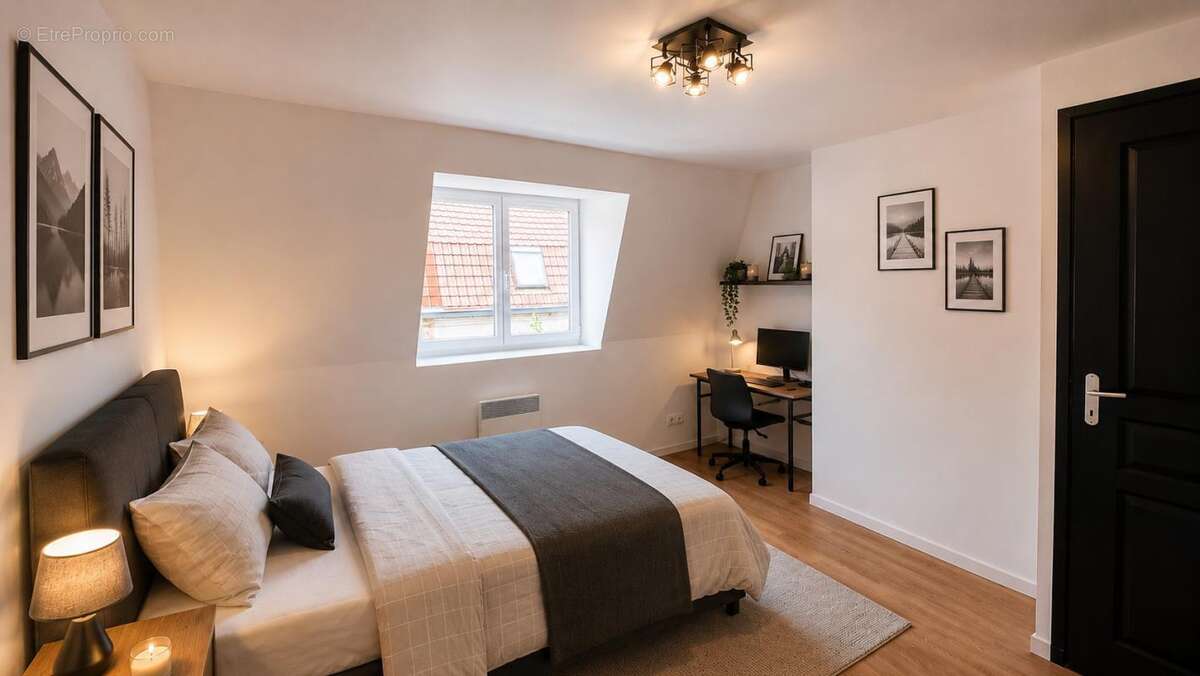Tourcoing  superbe maison flamande entièrement rénovée 2 chambres avec jardin  129 500€ fai - photo 8