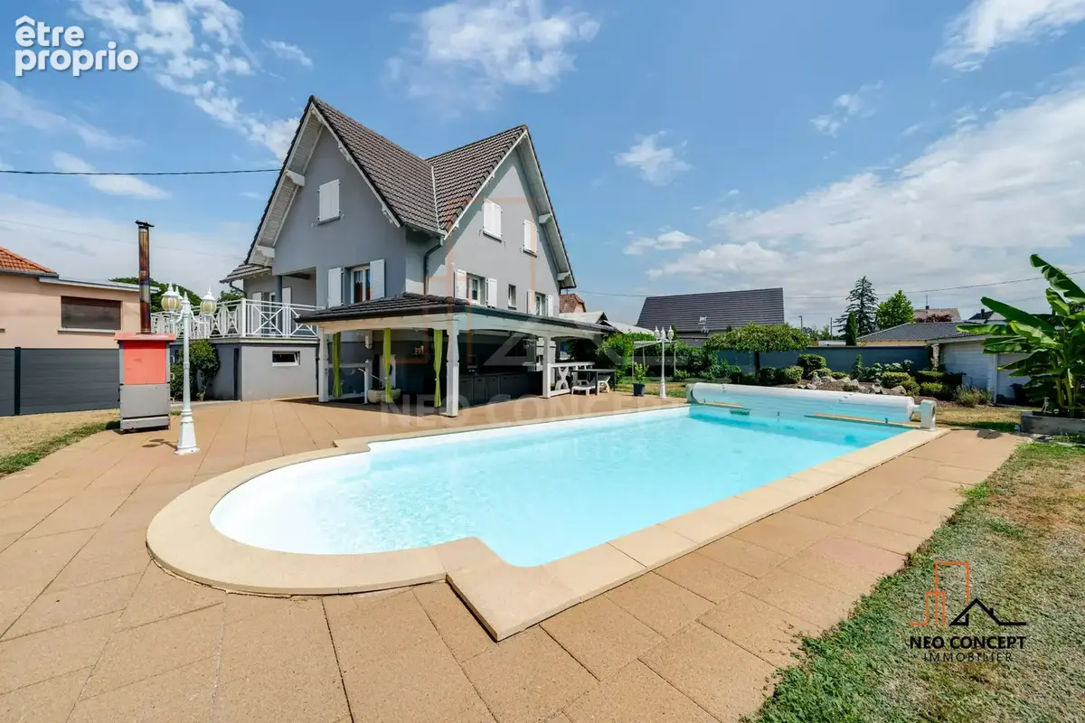 * HERRLISHEIM * Magnifique maison de type 5 pièces de 148.50 m² total avec une sublime piscine sur 9.10 ares ! * - photo 16