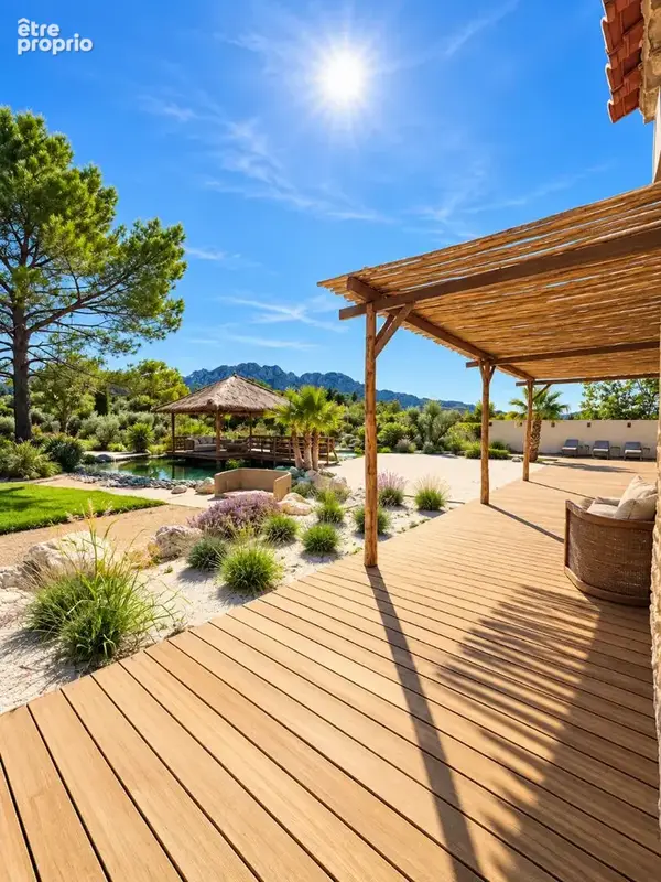 Eygalières , Le Jardin des Alpilles , domaine contemporain confidentiel avec vue Alpilles, piscine à fond mobile, padel et hamma - photo 15