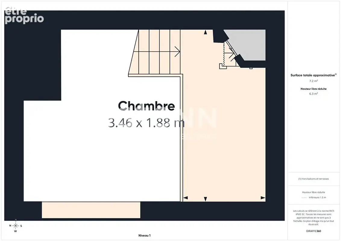 Charmant studio à vendre avec terrasse de 30 m² - photo 9