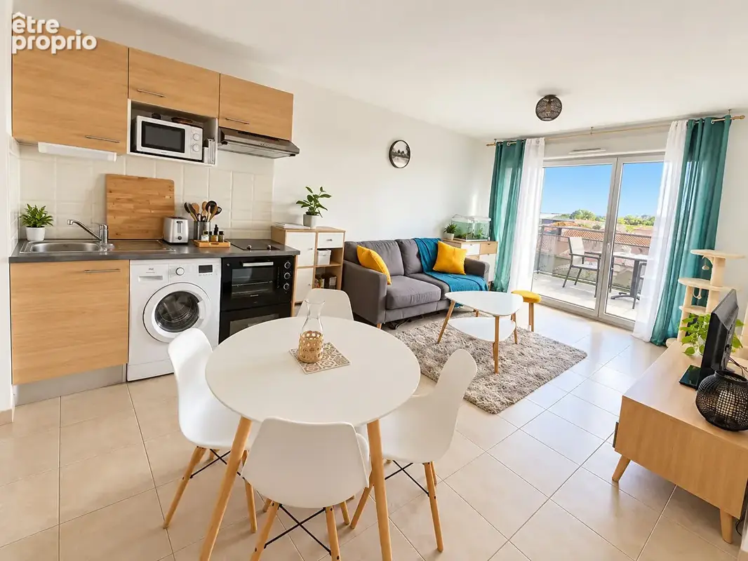 Appartement T2 dernier étage vue Pyrénées - photo 2