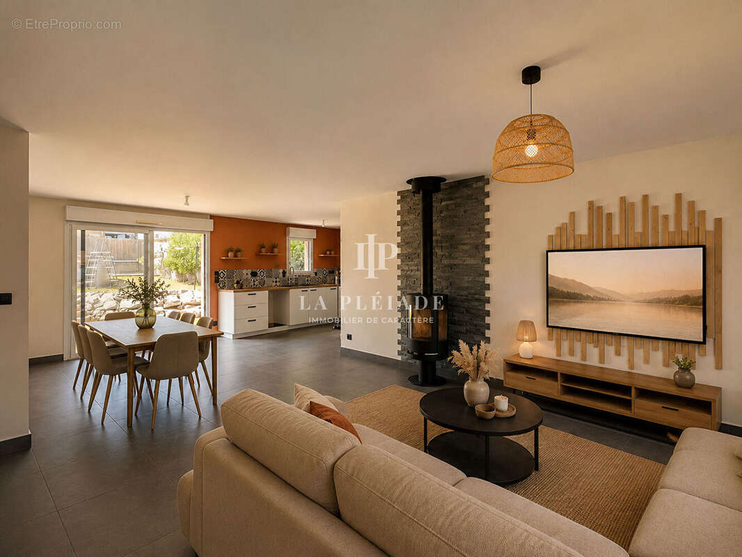Maison contemporaine de plain-pied avec combles aménageables - photo 4
