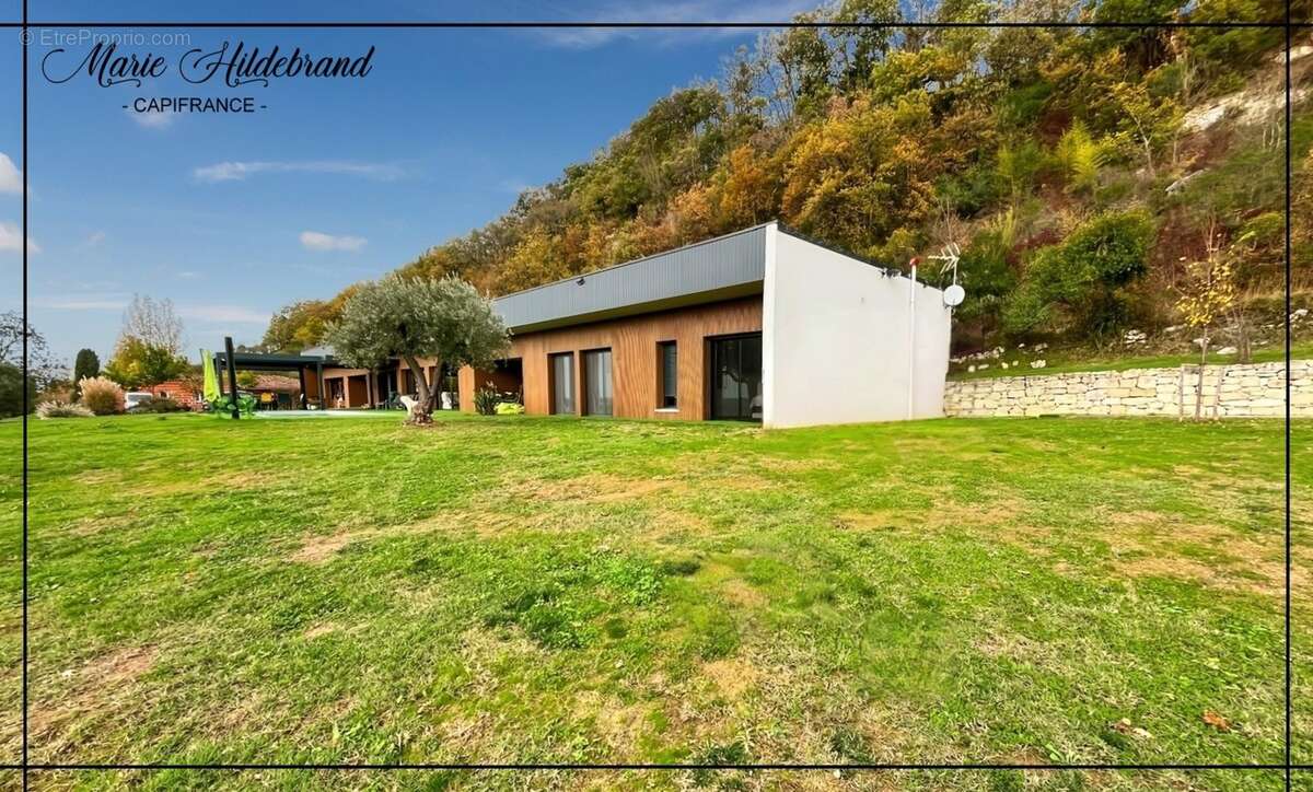 Propriété contemporaine – vue dominante, parc de près d’1 hectare & piscine - photo 23