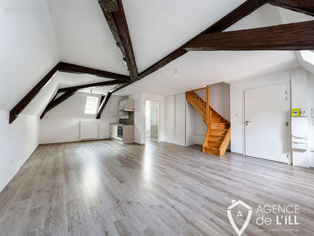 Appartement 2 pièces en duplex   57 m2   Benfeld - photo 2