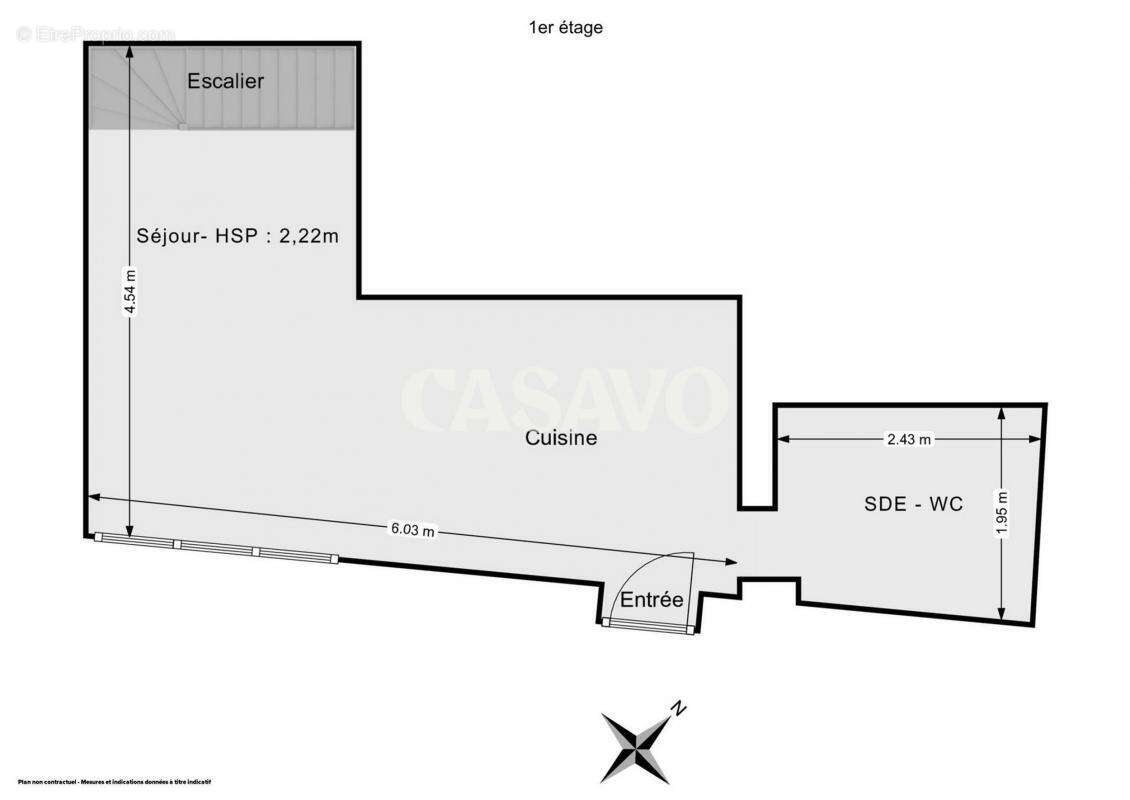 Appartement à PARIS-18E