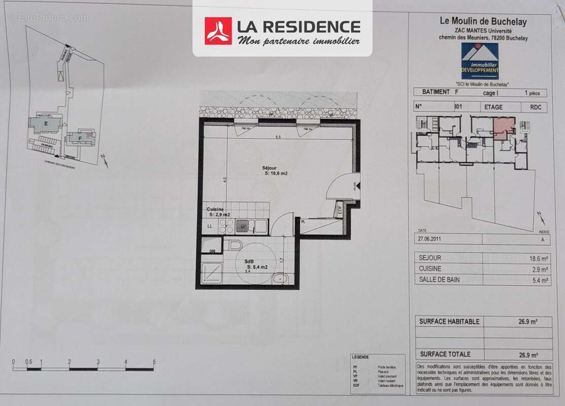 Appartement à BUCHELAY