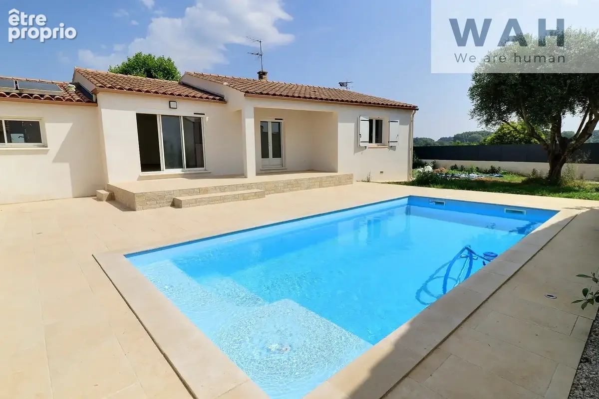 Villa plain pied - 6 pieces - le cailar 30740 - photo 2