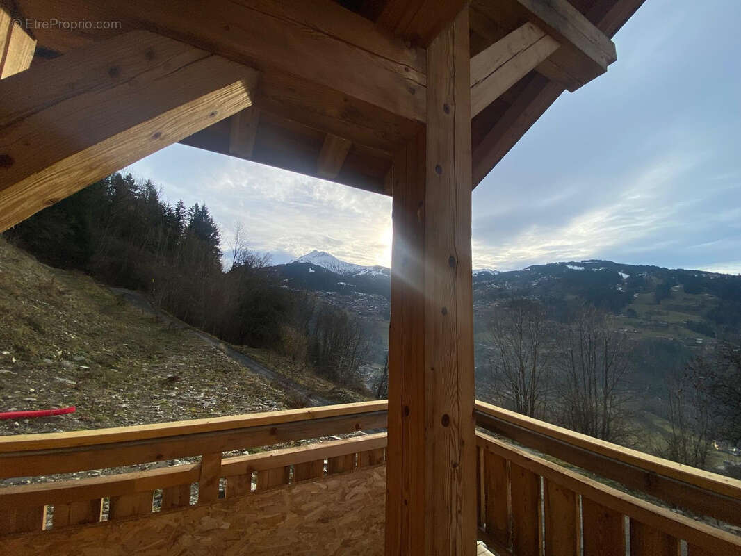 Sr Gervais les bains chalet T4 115 m2 vue sud 899 000 € - photo 2