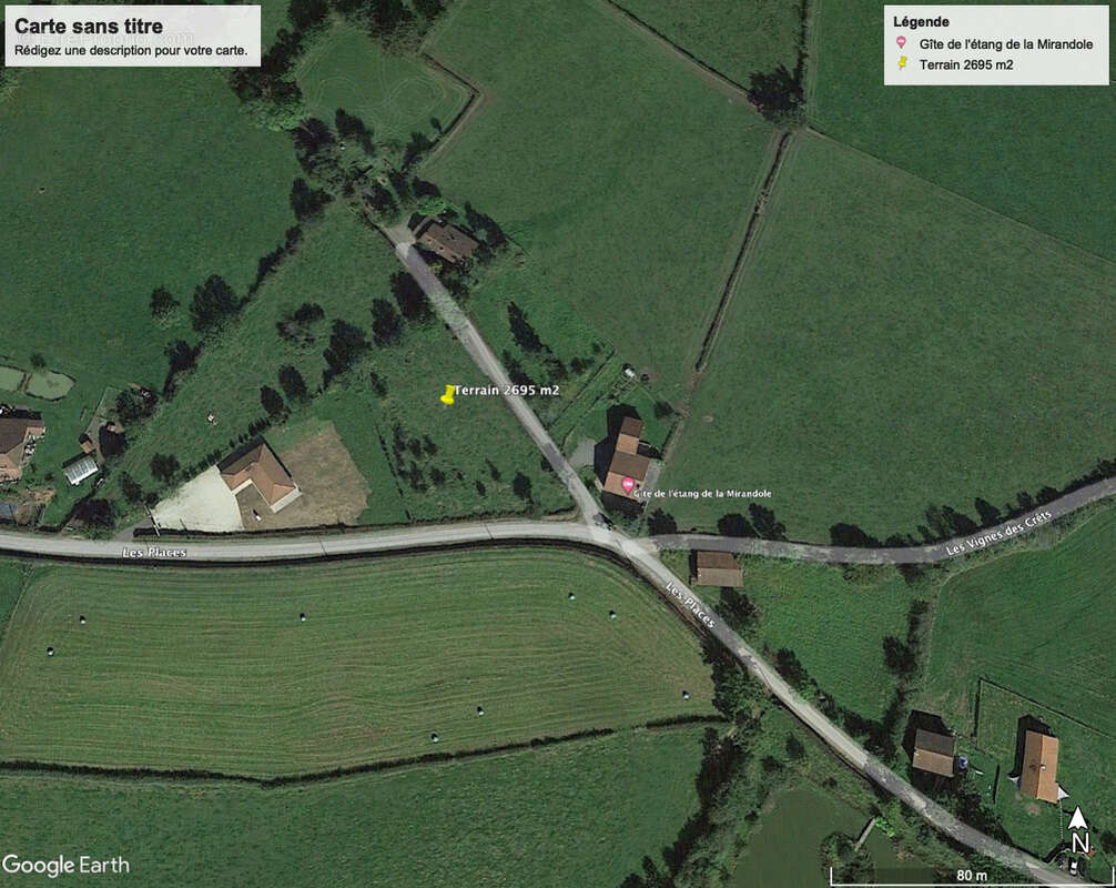 Terrain à SAINT-BONNET-DE-CRAY