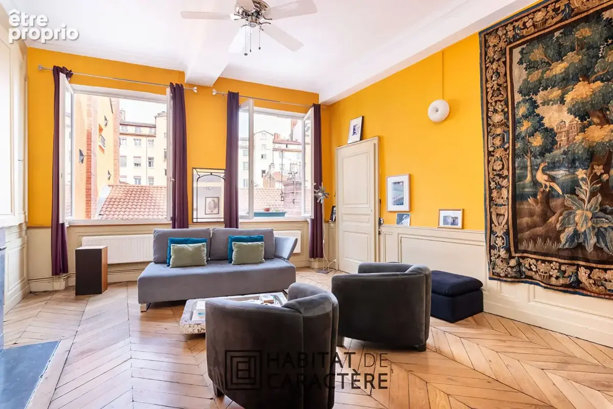 Lyon 1- Appartement familial en duplex . - photo 1