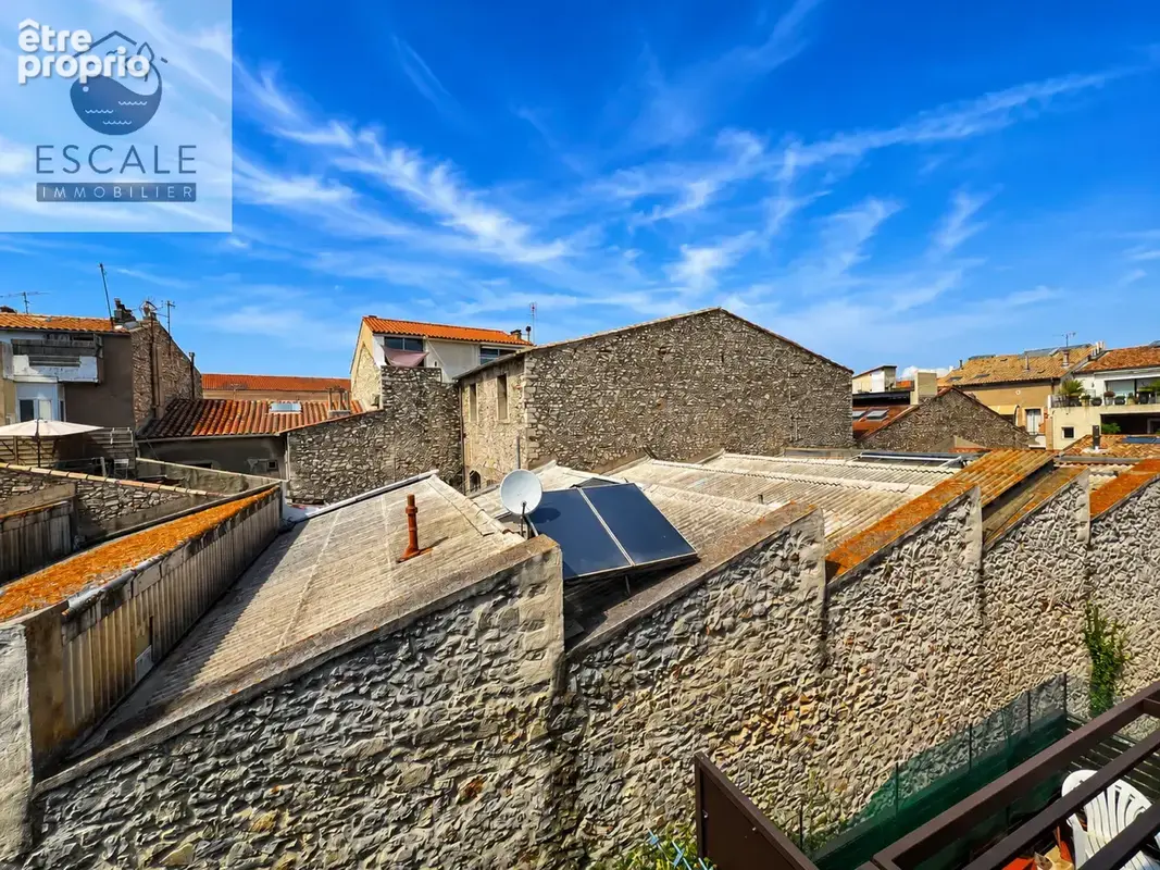 Vente investissement t1 bis dernier etage quai de bosc a sete - photo 2