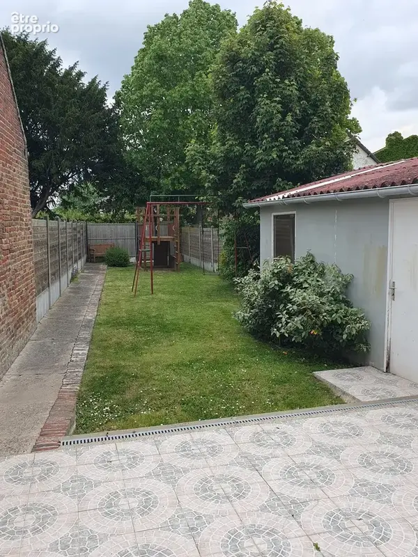 Maison type 6 Renescure - Vue jardin